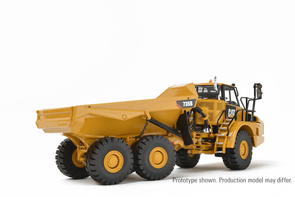 148 Cat® 735B Articulated Dump Truck DieCast Classic
