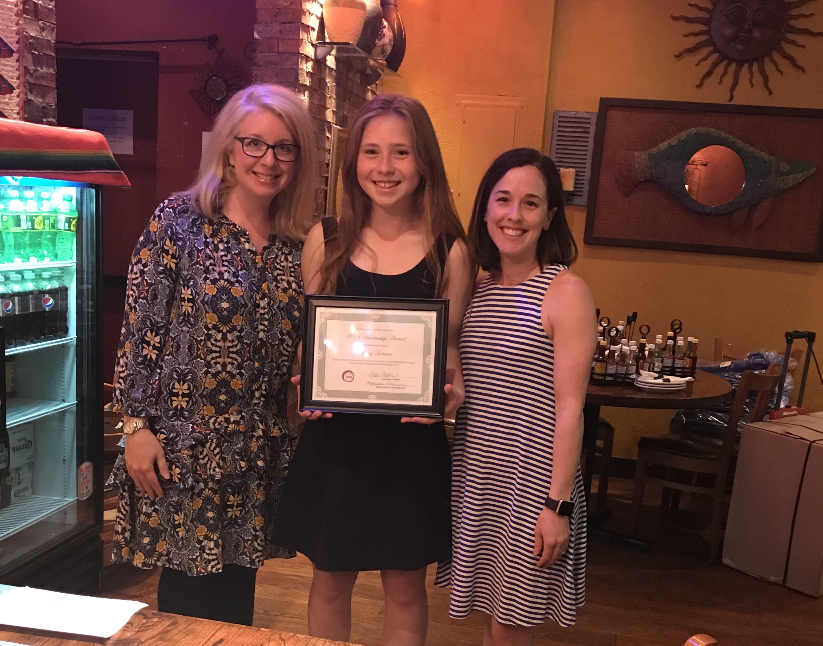 2018 Scholarship Winner Announced! The Contemporary Club of HoHoKus