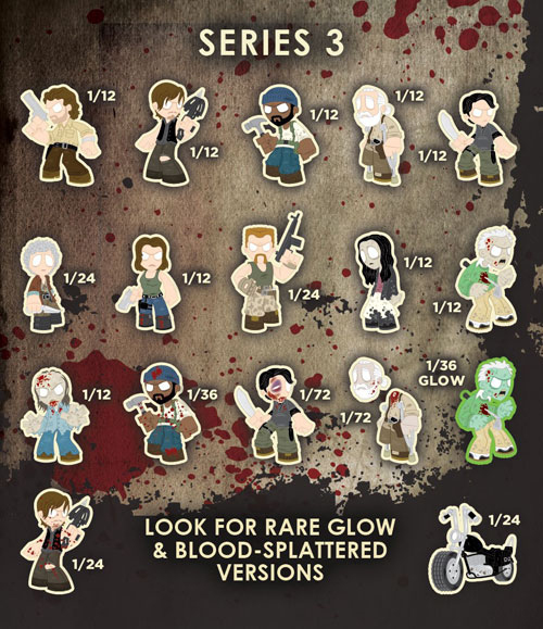 2015 Funko Walking Dead Mystery Minis Series 3 Info, List