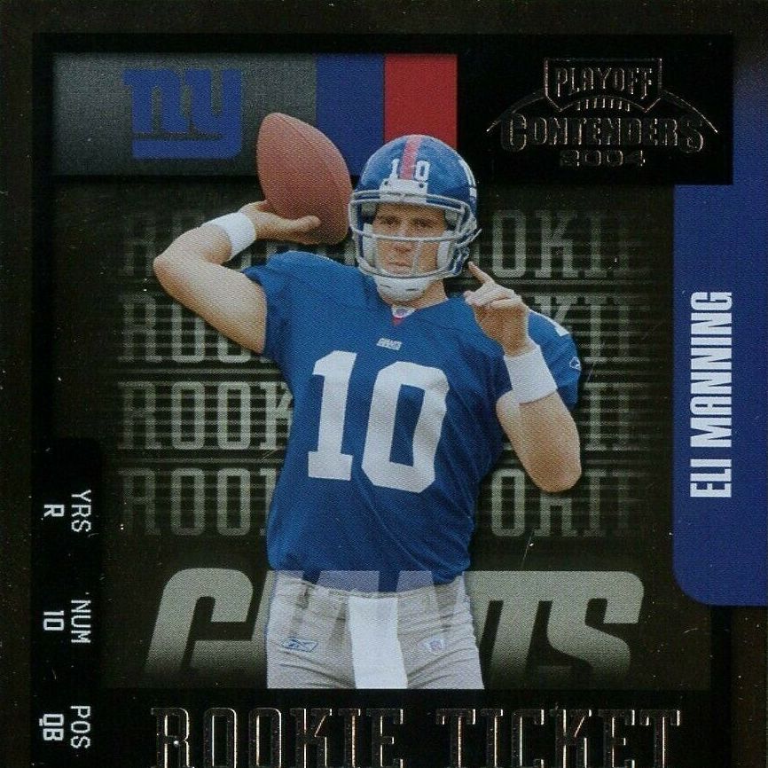 Eli Manning Rookie Cards Checklist, Top Rookie Guide, Buying Details