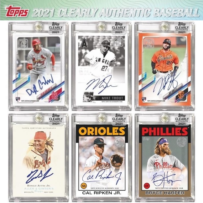 2021 Topps Clearly Authentic Baseball Checklist, Set Details, Boxes, Date