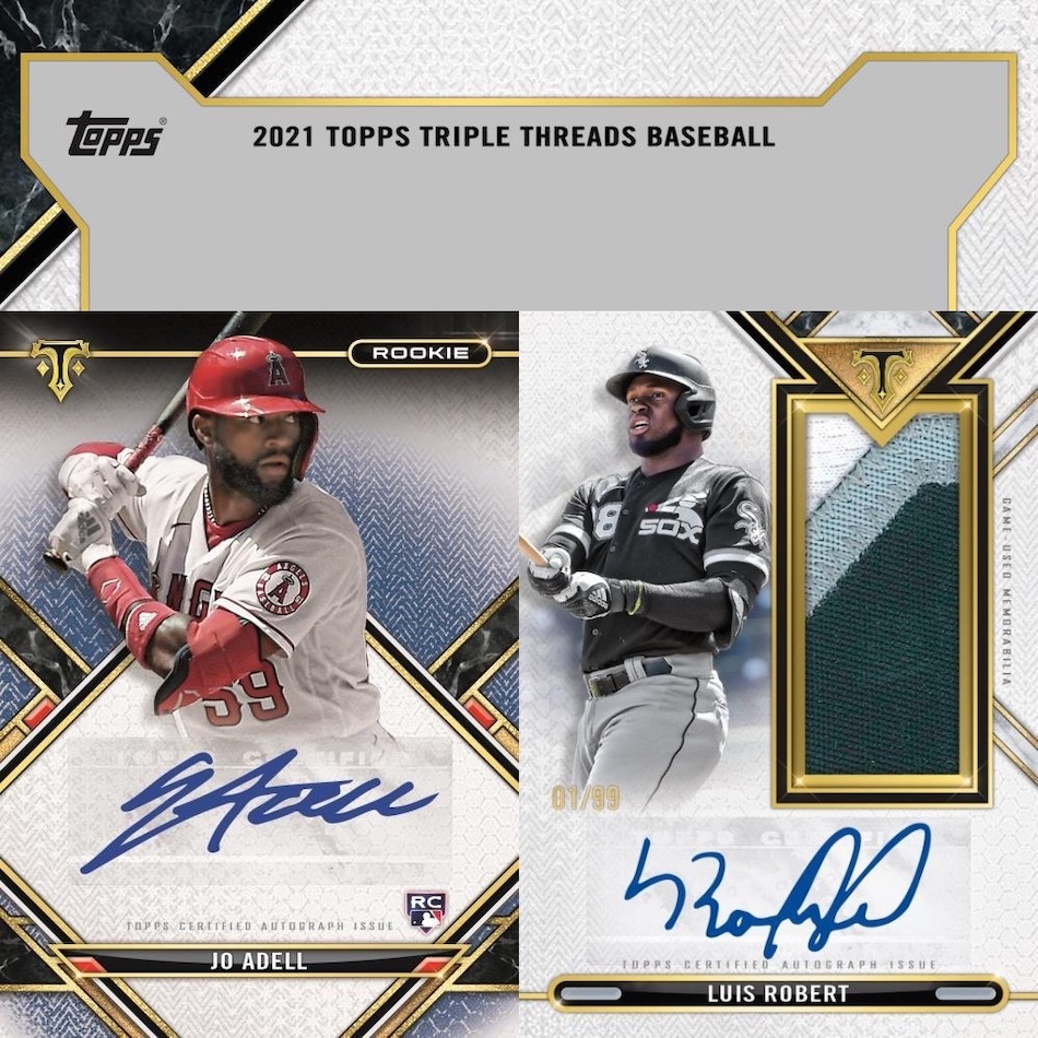 2021 Topps Triple Threads Baseball Checklist, Set Details, MLB Box, Date