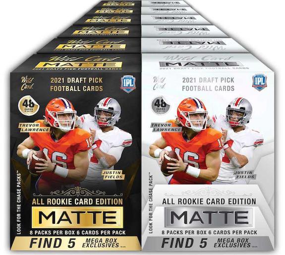 2021 Wild Card Matte Football Checklist, Black Set Info, Boxes, Reviews