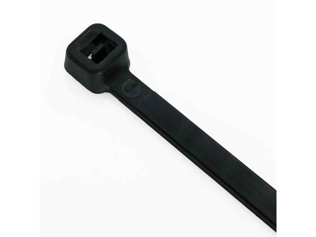6" Black Nylon Wire Ties - Cross Country