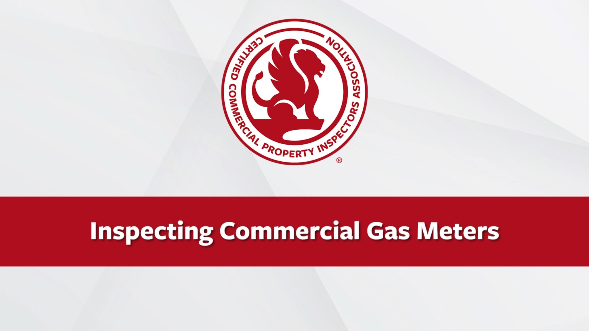 Inspecting Commercial Gas Meters CCPIA