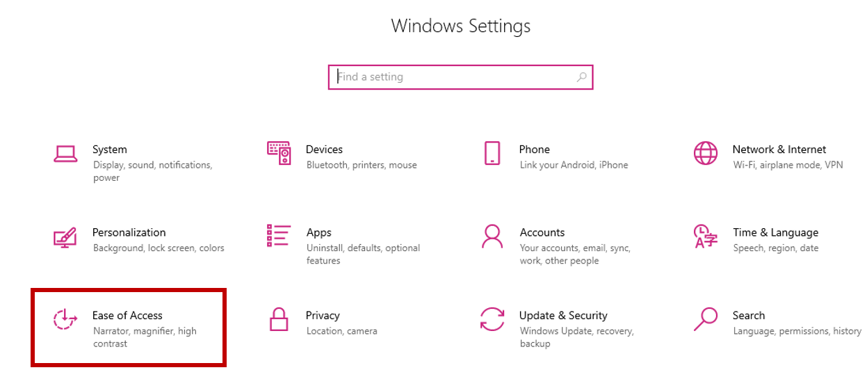 Ease of Access CCPS Tech News