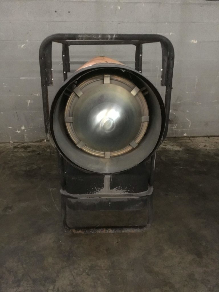 Dayton Portable Oil Fired Heater 4XA50 CCR Industrial Sales
