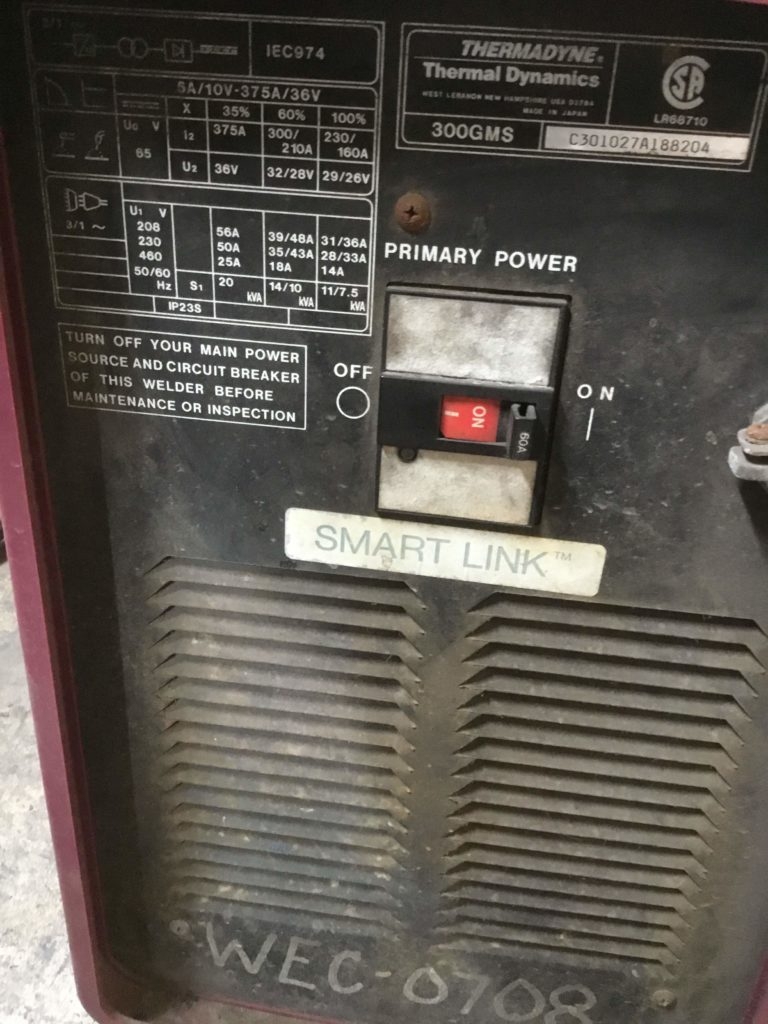Thermal Dynamics 300GMS Welder W/Smart Link CCR Industrial Sales