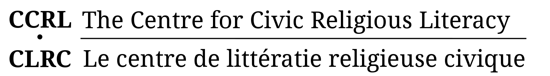 The Centre for Civic Religious Literacy logo
