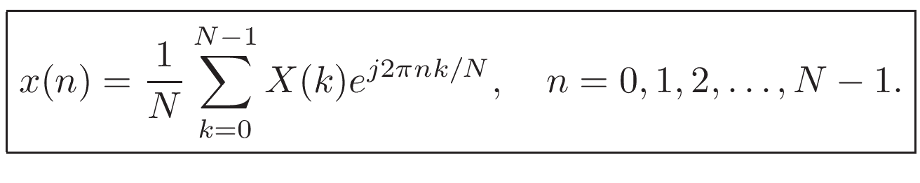 Matrix Formulation of the DFT