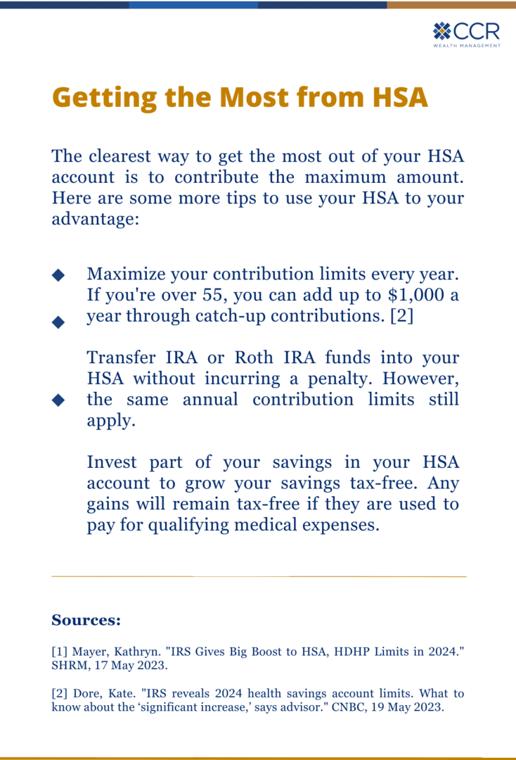 Maximize Your 2024 Healthcare Savings With Your HSA CCR Wealth Management