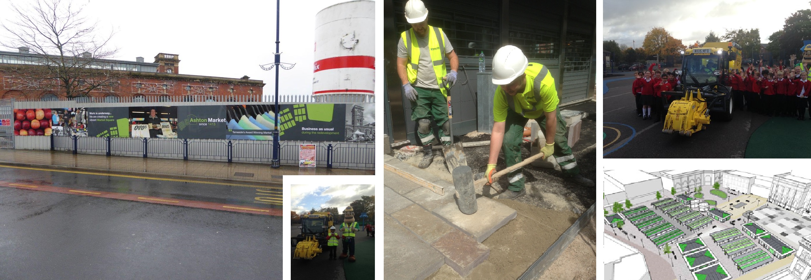 » Sensitively modernising Ashton’s historic 700yearold market