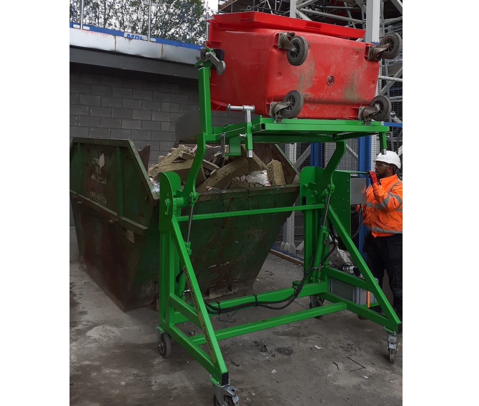 » Powered Wheelie Bin Tipper Best Practice Hub