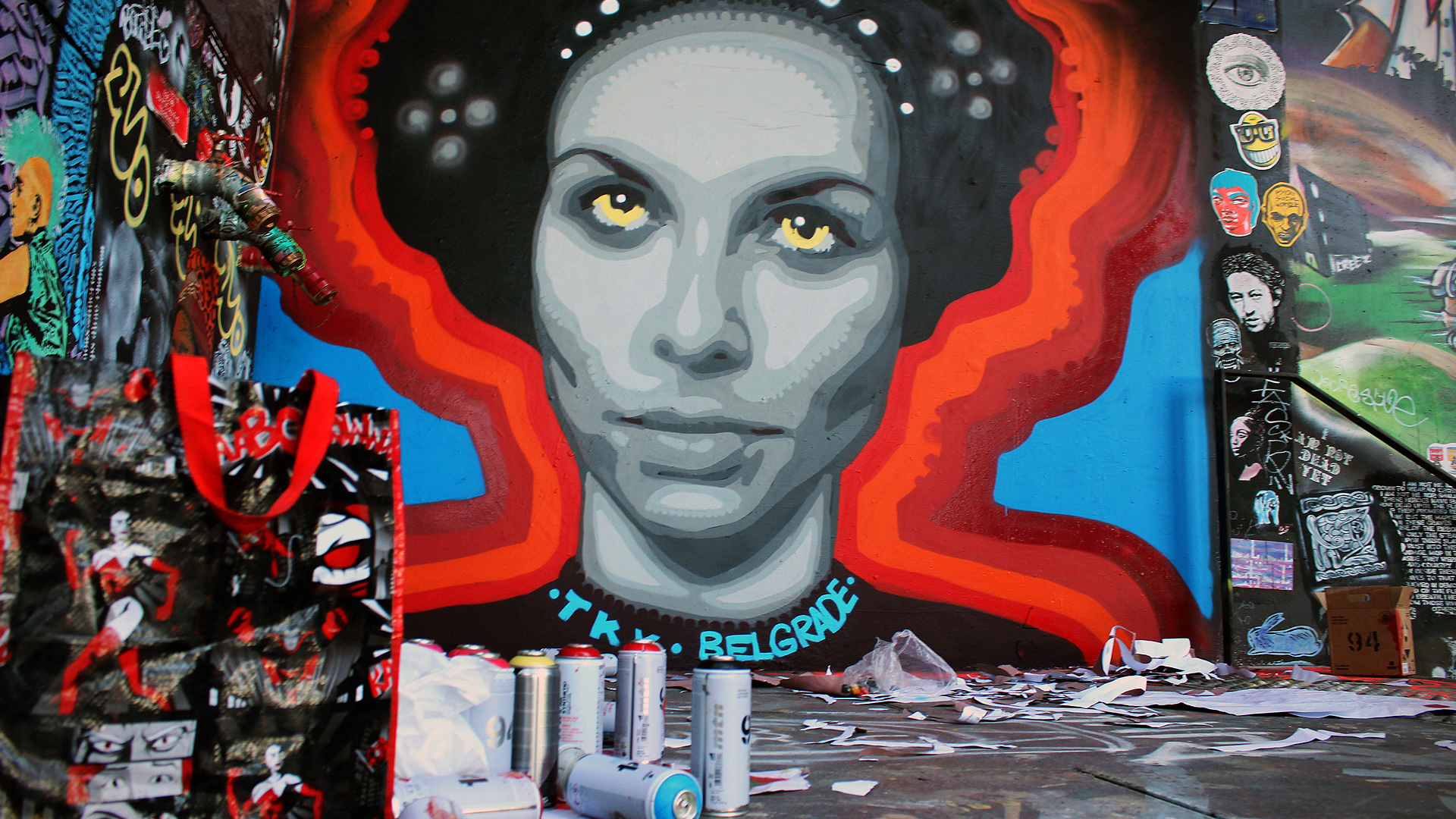 TRACES l’art urbain en Serbie et en France 19952022 Centre