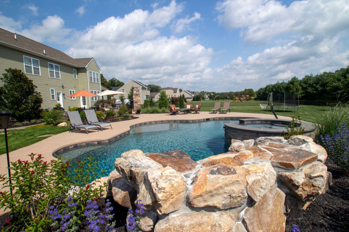 Custom Signature Pool Design in Perkasie, PA