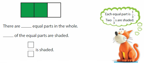 Big Ideas Math Answers Grade 3 Chapter 10 Understand Fractions CCSS