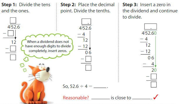 Big Ideas Math Answers Grade 5 Chapter 7 Divide Decimals CCSS Math