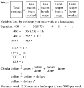 Big Ideas Math Algebra 1 Answers Chapter 1 Solving Linear Equations