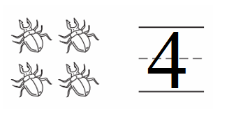 Go-Math-Grade-K-Chapter-1-Answer-Key-Represent-Count-and-Write-Numbers-0-to-5-Count and Write 3 and 4 Homework & Practice 1.4.2