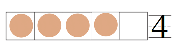 Go-Math-Grade-K-Chapter-1-Answer-Key-Represent-Count-and-Write-Numbers-0-to-5-Lesson 1.5 Model and Count to 5-Share and Show-4