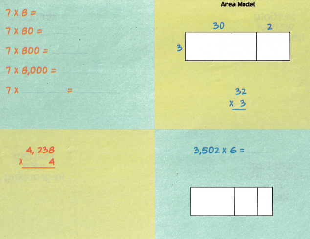 McGraw Hill My Math Grade 4 Chapter 4 Answer Key Multiply with One