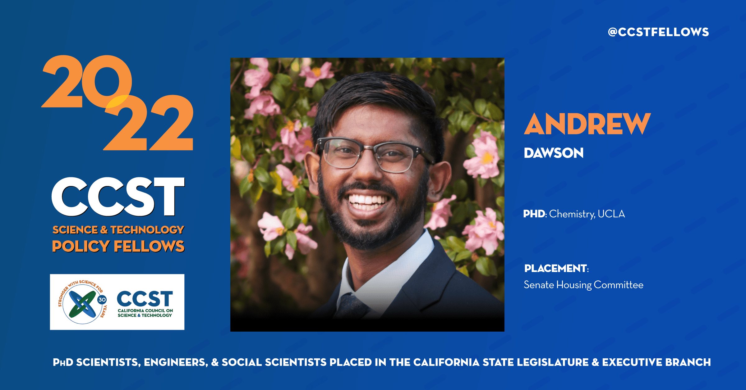 Andrew Dawson California Council on Science & Technology (CCST)