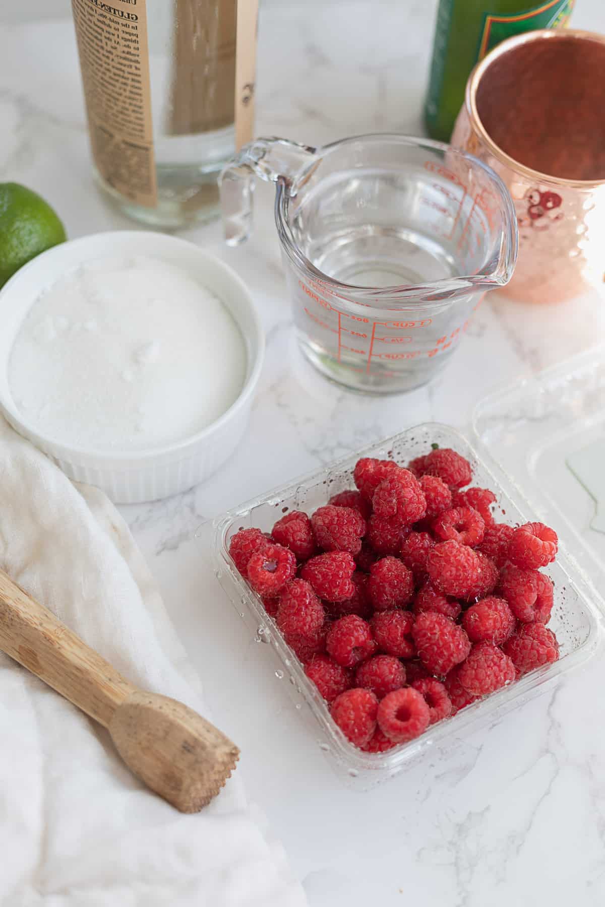 Raspberry Moscow Mule