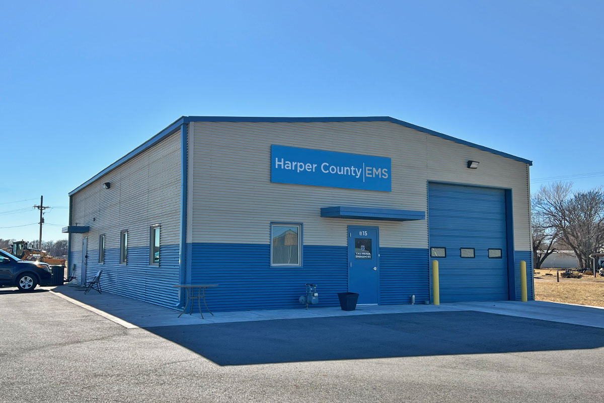 Harper County EMS Station Commerce Construction Services, Inc.