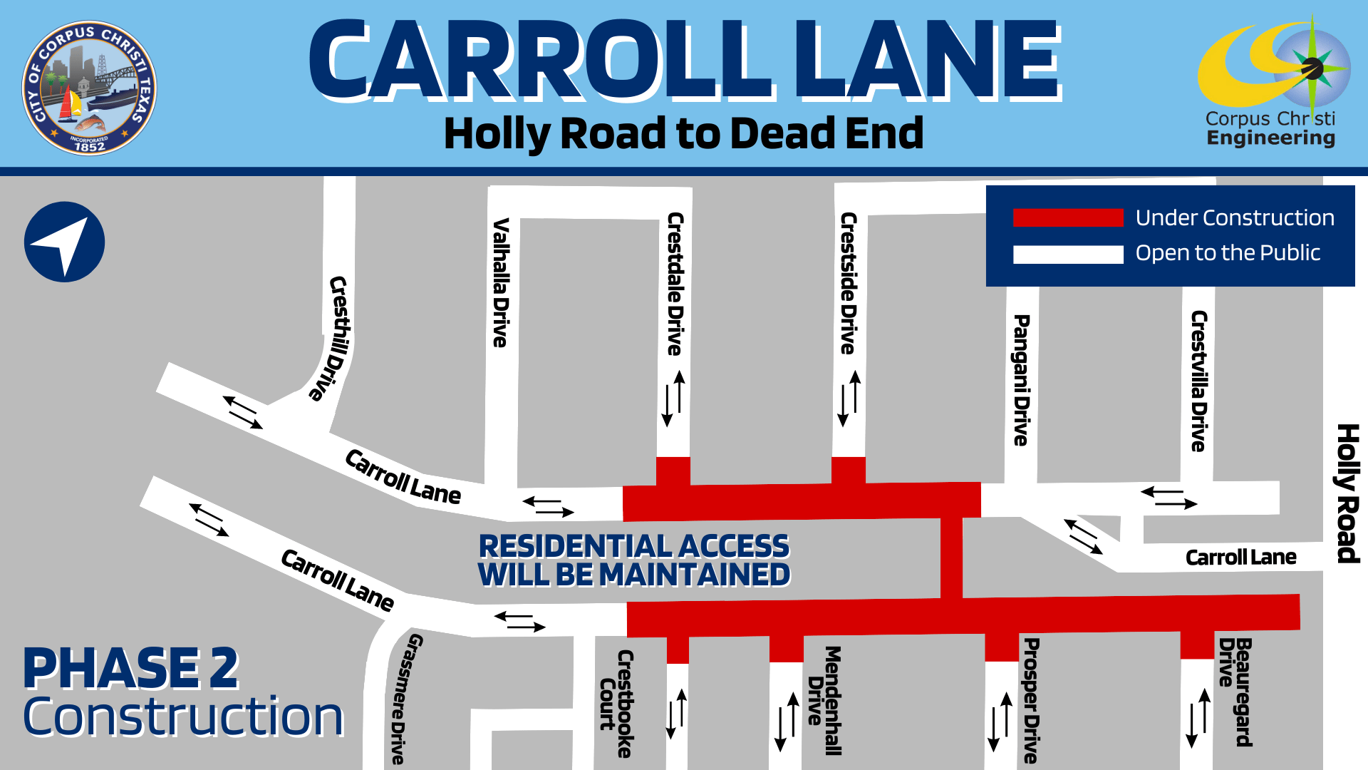 City of Corpus Christi Carroll Lane Project