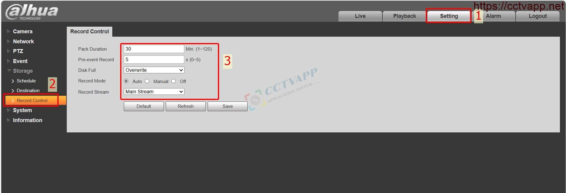Instantly review alarm message videos on the DMSS application