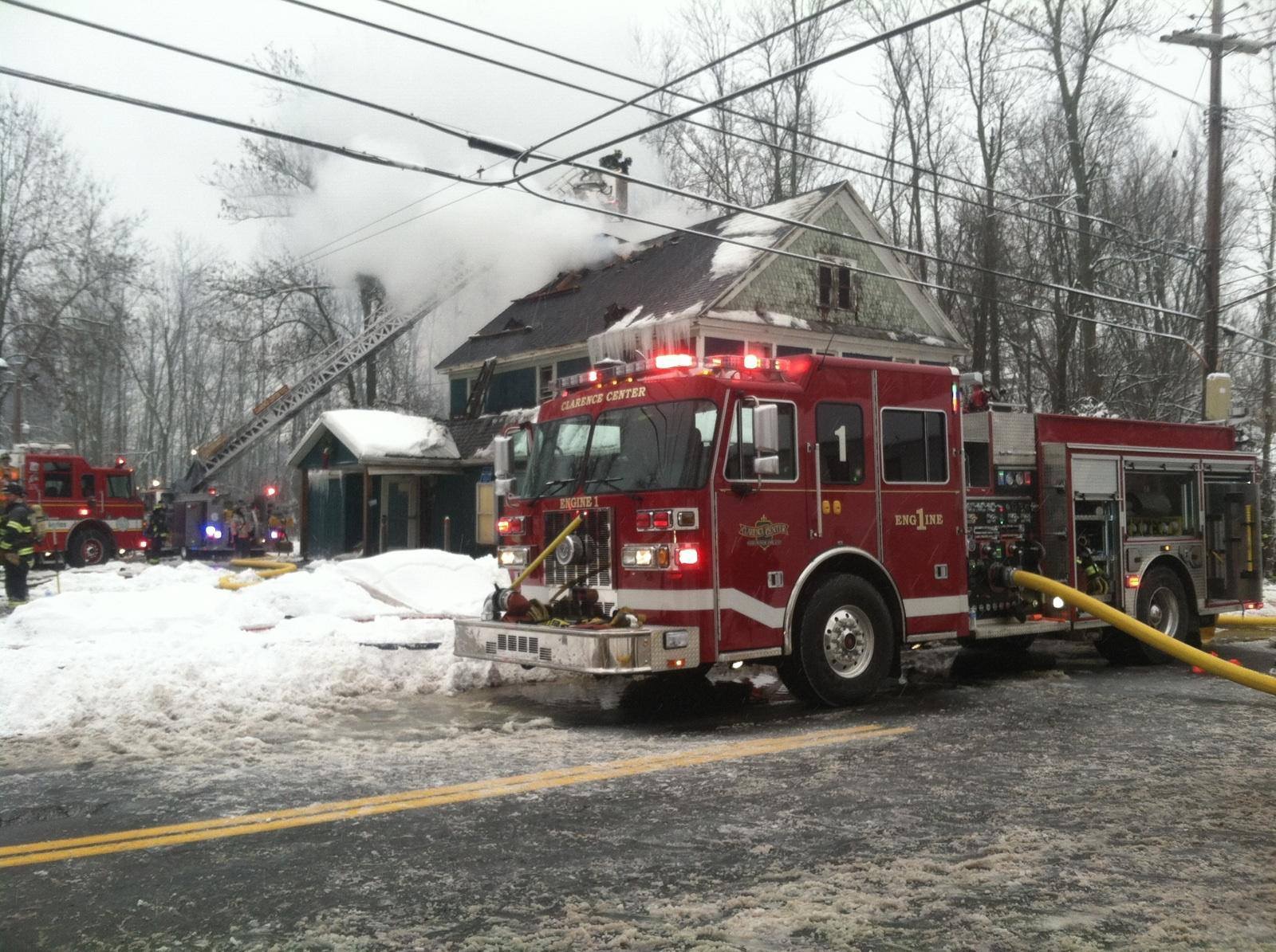 Engine 1 Clarence Center Volunteer Fire Company