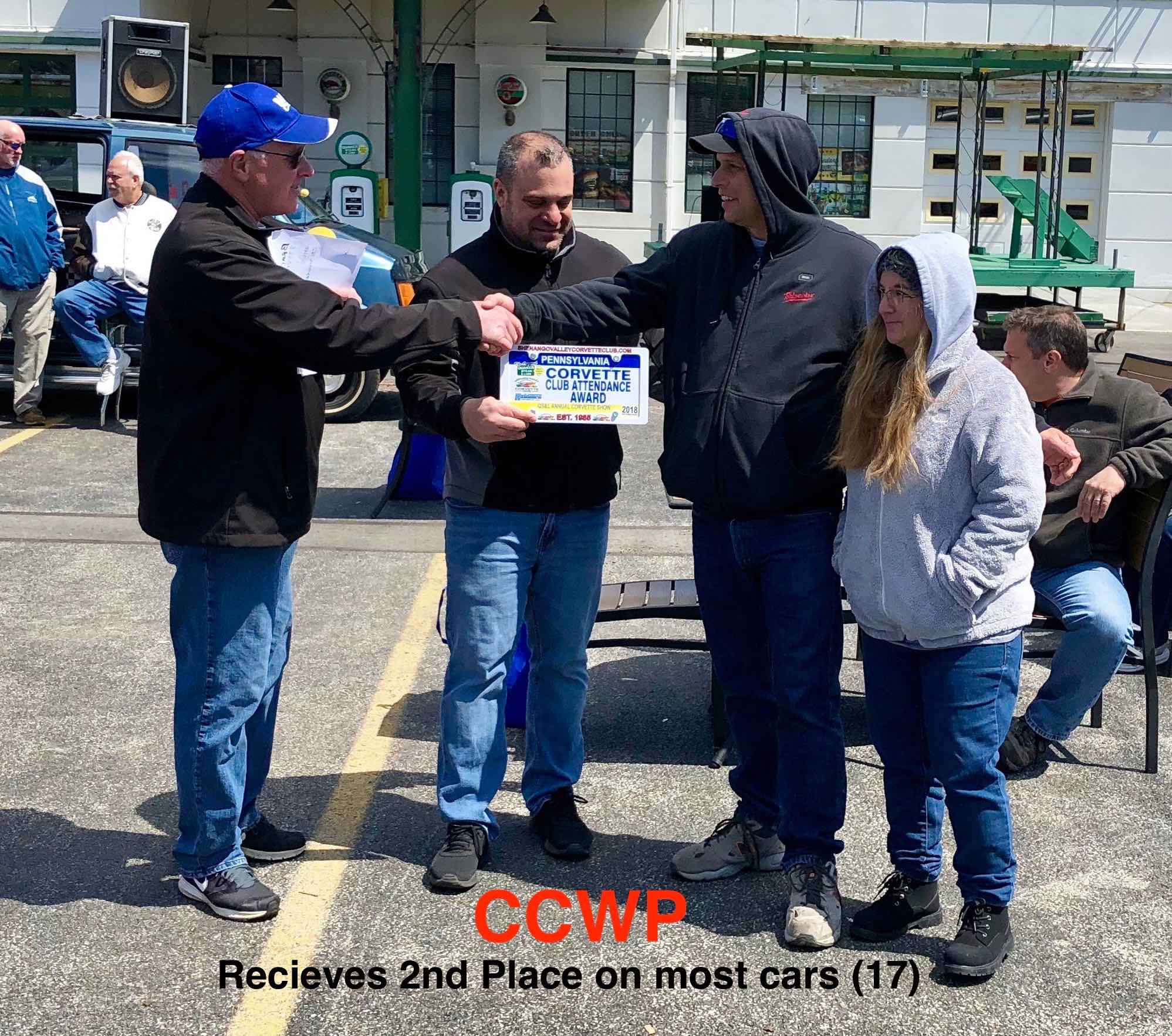 CCWP grabs four awards at Quaker State & Lube Corvette Club of