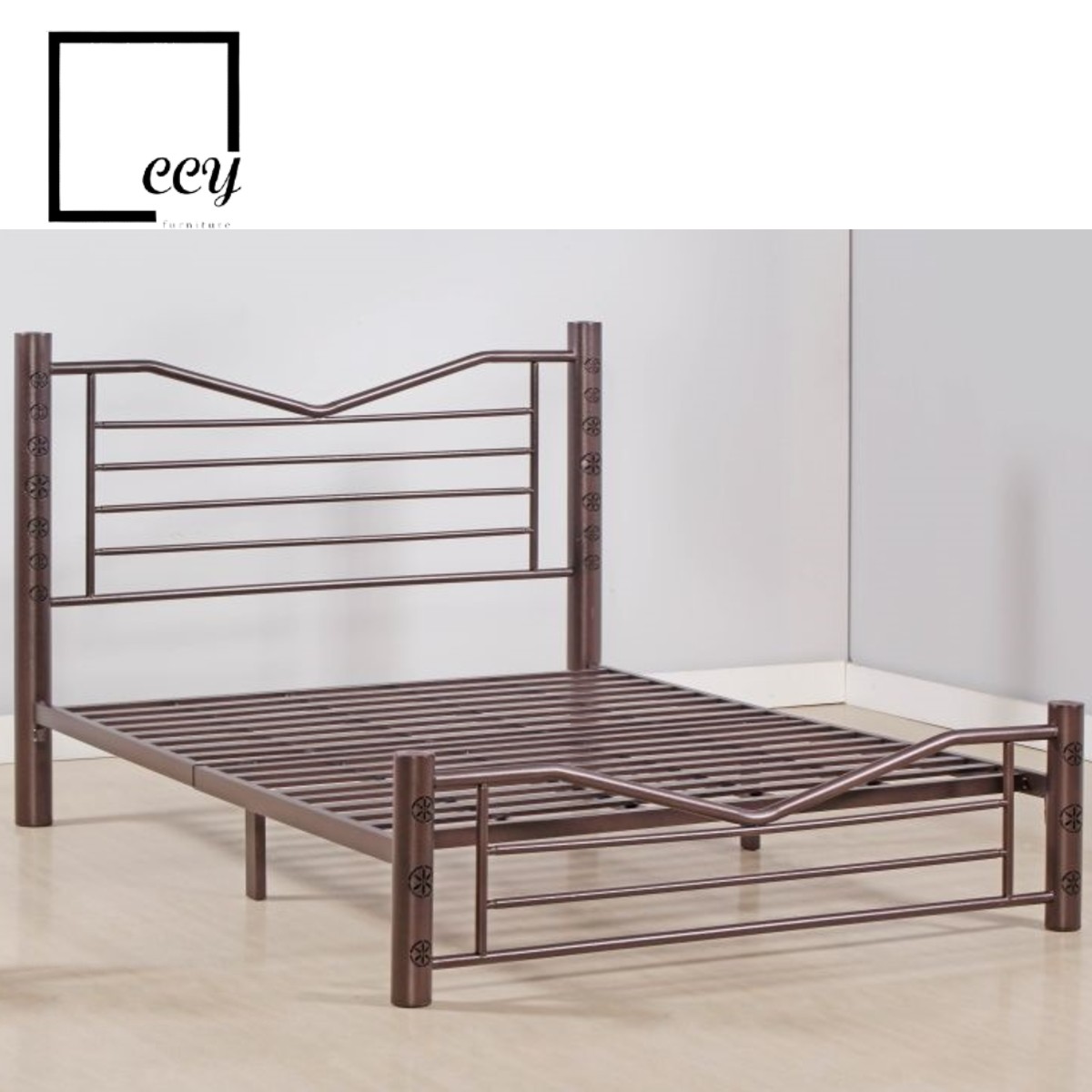 DOUBLE METAL BED CCY FURNITURE