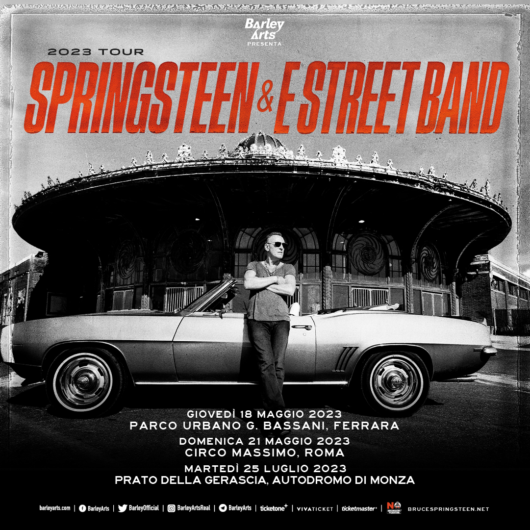 BRUCE SPRINGSTEEN & THE E STREET BAND annunciano il tour 2023