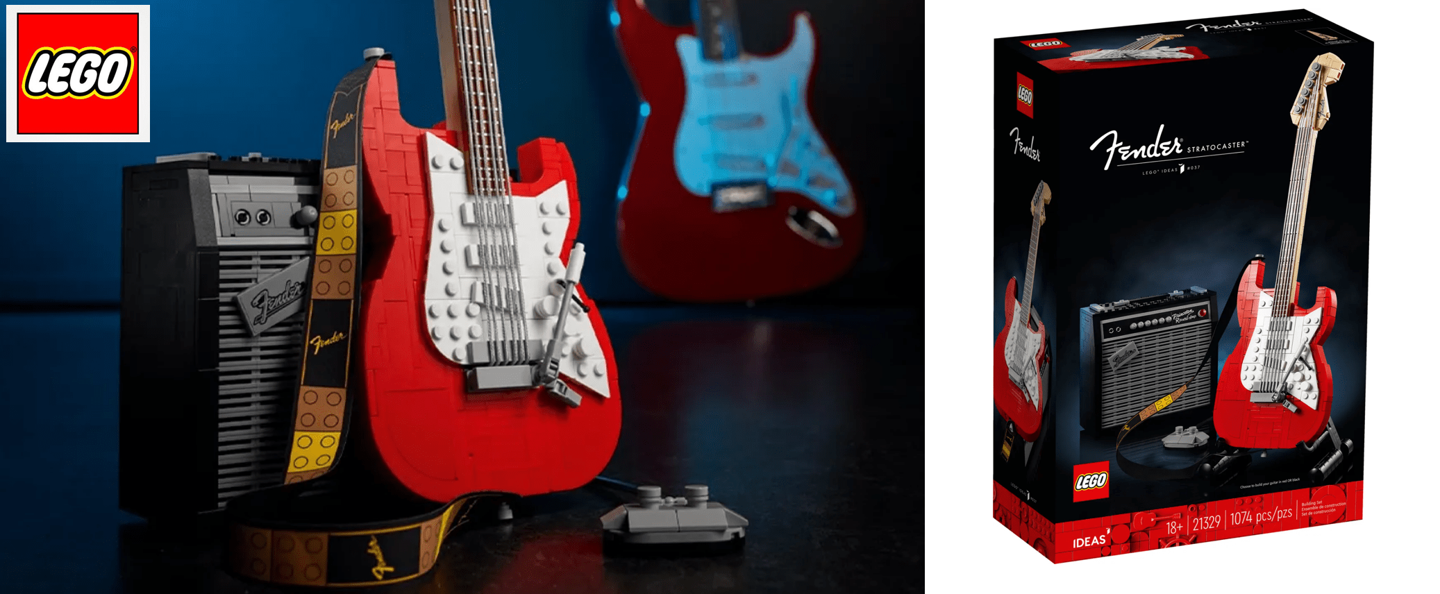 LEGO Ideas Fender Stratocaster