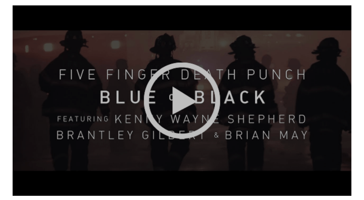 Five Finger Death Punch, "Blue On Black" supporta una fondazione benefica