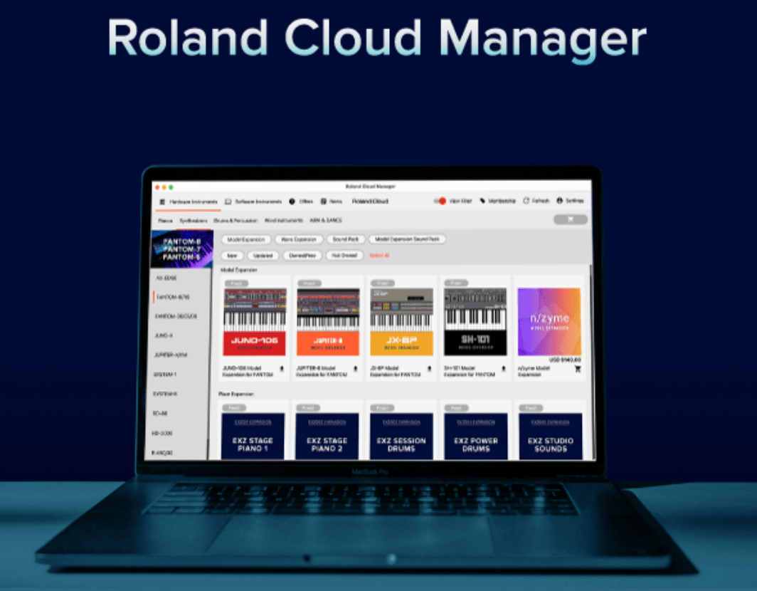 ROLAND Cloud Manager 3.0