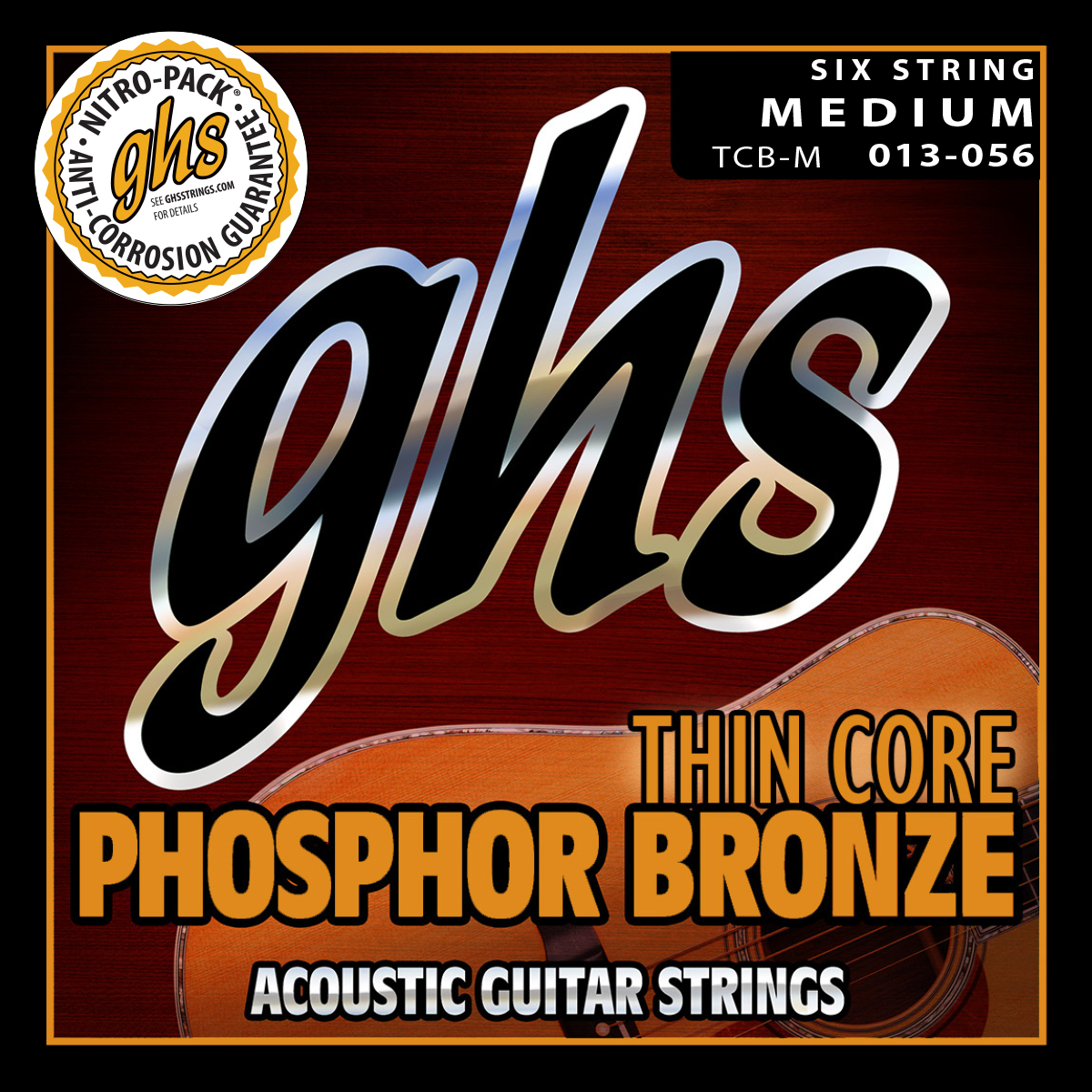 GHS nuove corde Thin Core Phosphor Bronze