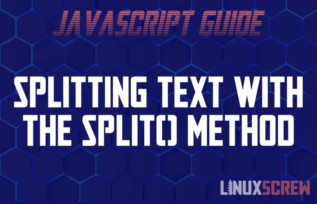 JavaScript String split() Method, With Examples