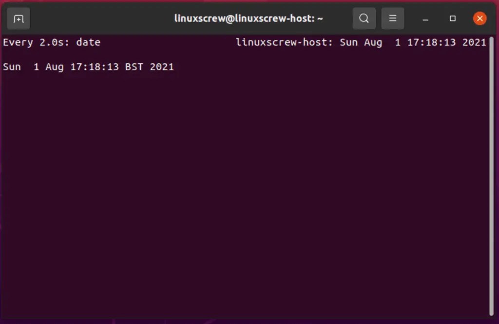 How to Use the watch Command in Linux, With Examples