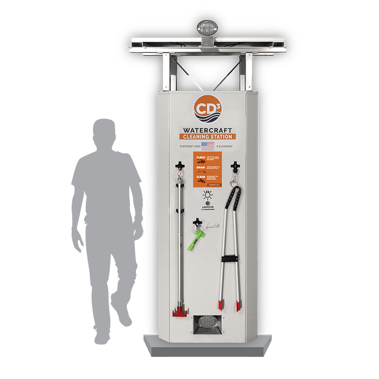 Invasive species prevention products and waterless cleaning equipment that help stop the spread