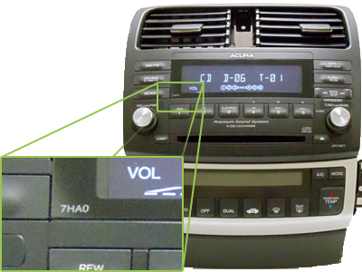 REPAIR YOUR ACURA TSX Radio Stereo Receiver 6 Disc Changer CD Player