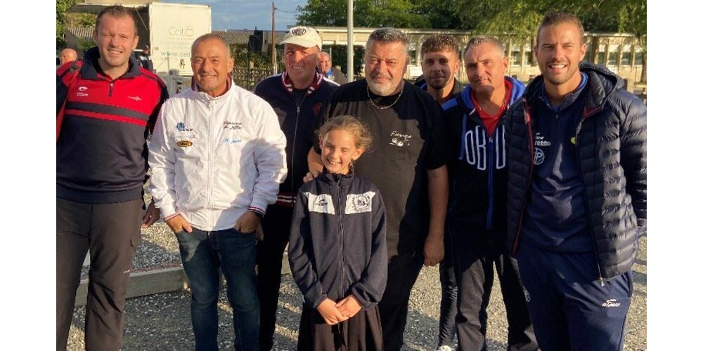 CYRIL Begon.Angelo Barri et David Renard. vainqueurs du 10 ème