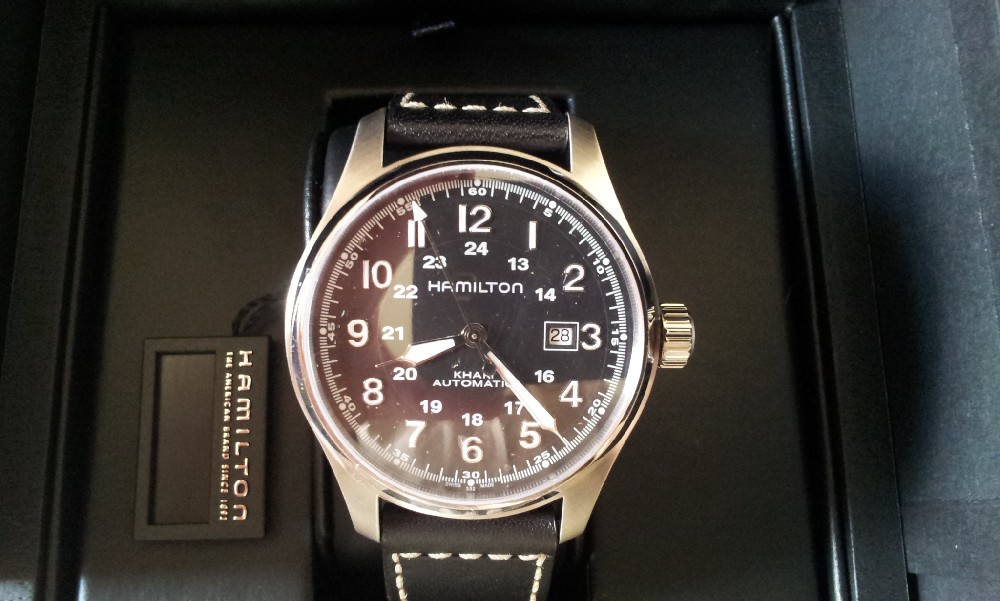 hamilton khaki field water resistance