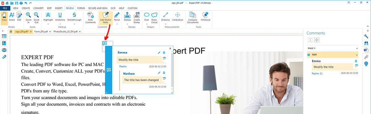 PDFDateien erstellen, bearbeiten und ändern mit der Expert PDF