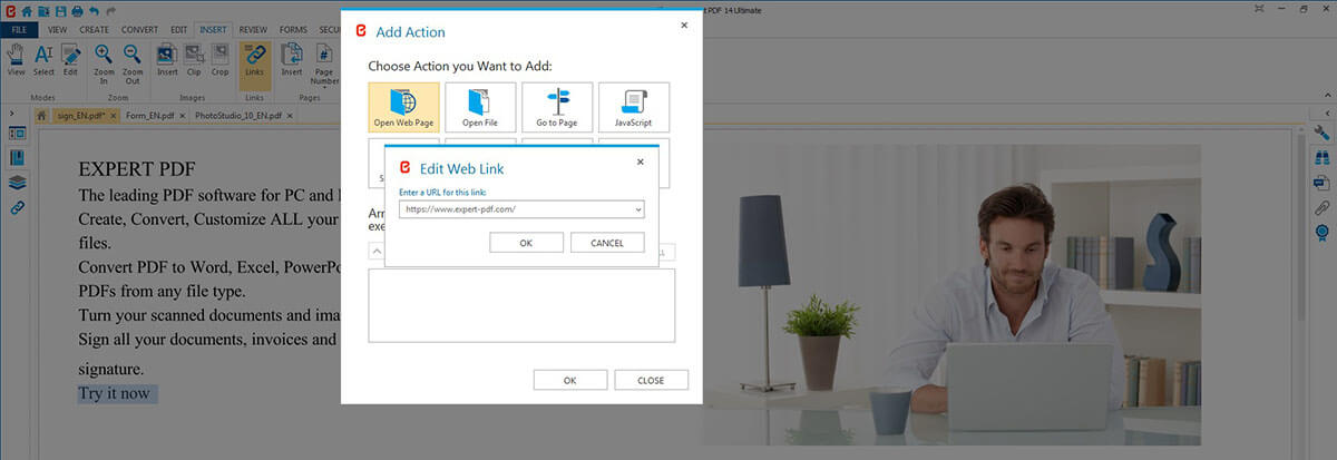 PDFDateien erstellen, bearbeiten und ändern mit der Expert PDF