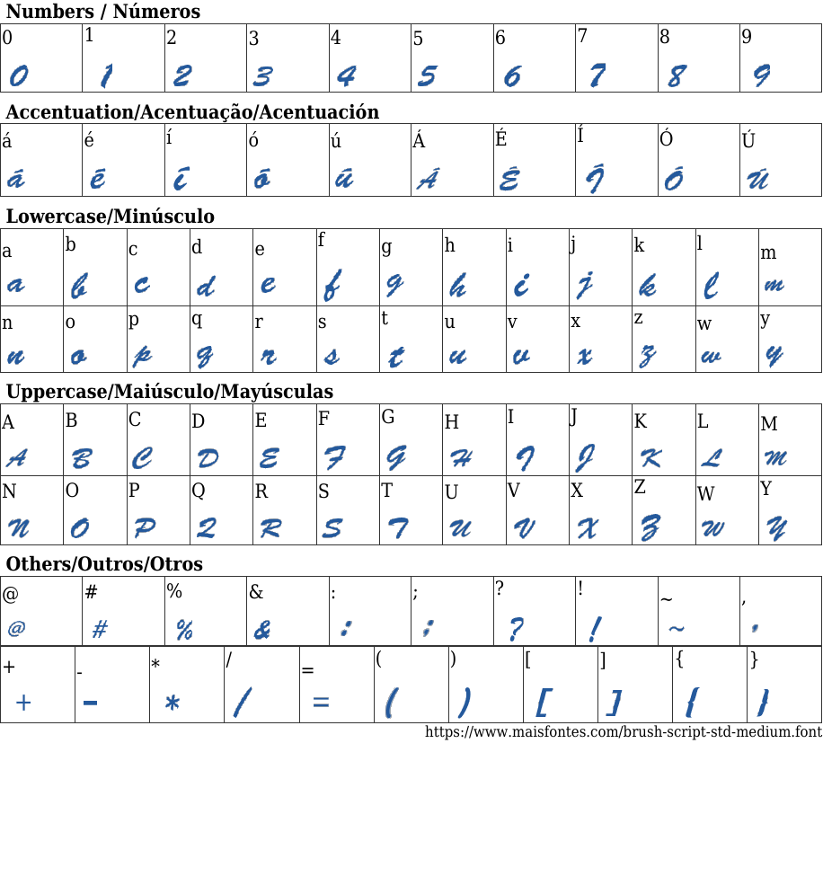 Brush Script Std Medium Free Font Download MaisFontes