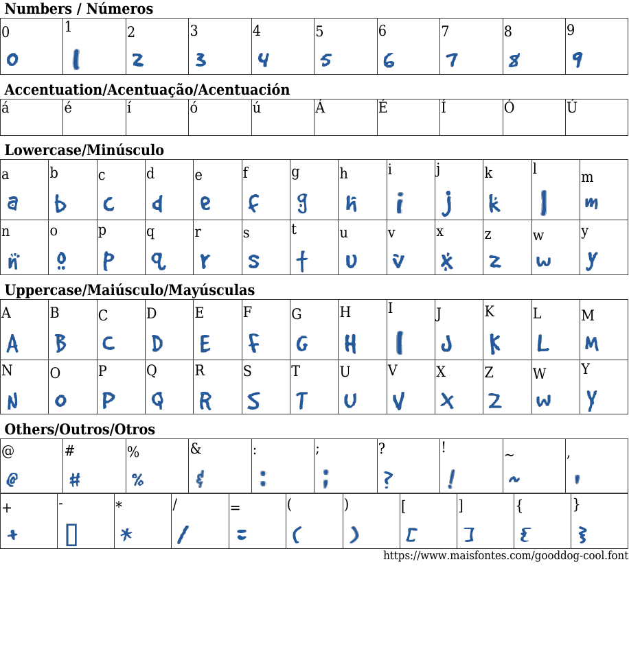 Good Dog Cool Free Font Download MaisFontes