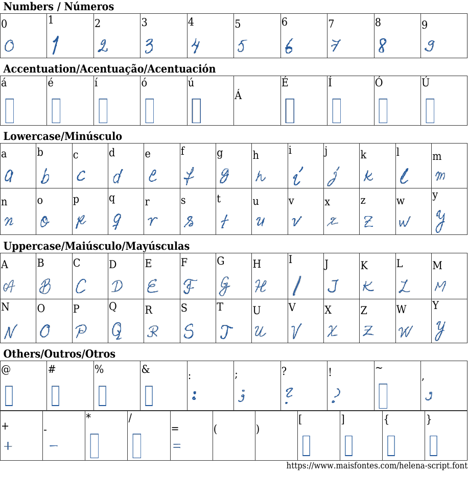 Helena Script Free Font Download MaisFontes