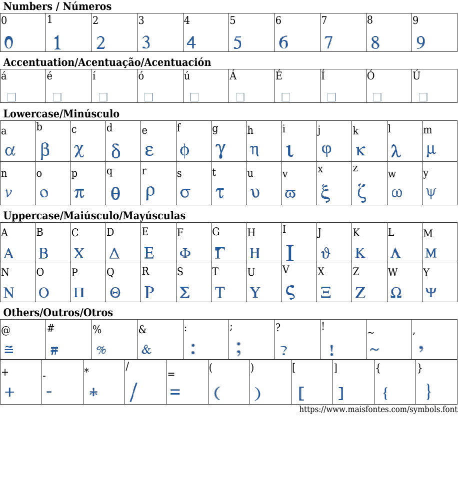 Symbol MS Alternate Free Font Download MaisFontes